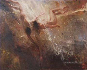 nude to heaven 01 impressionism modern contemporary Peinture à l'huile